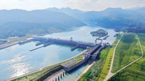 这是位于广西桂平市的大藤峡水利枢纽工程（资料照片）狠狠躁夜夜躁人爽碰88a。新华社发