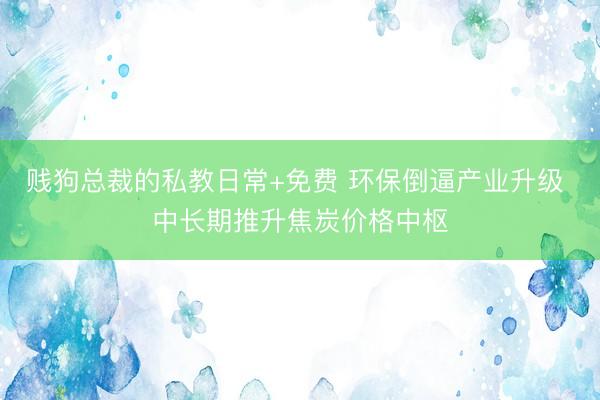 贱狗总裁的私教日常+免费 环保倒逼产业升级 中长期推升焦炭价格中枢