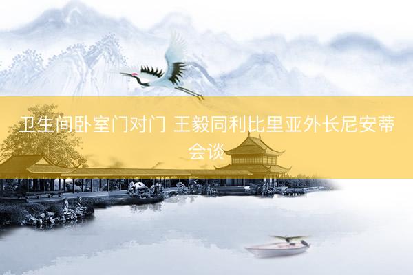 卫生间卧室门对门 王毅同利比里亚外长尼安蒂会谈