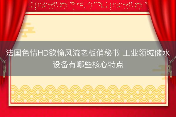 法国色情HD欲愉风流老板俏秘书 工业领域储水设备有哪些核心特点
