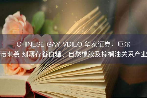 CHINESE GAY VDIEO 华泰证券：厄尔尼诺来袭 刻薄存眷白糖、自然橡胶及棕榈油关系产业链