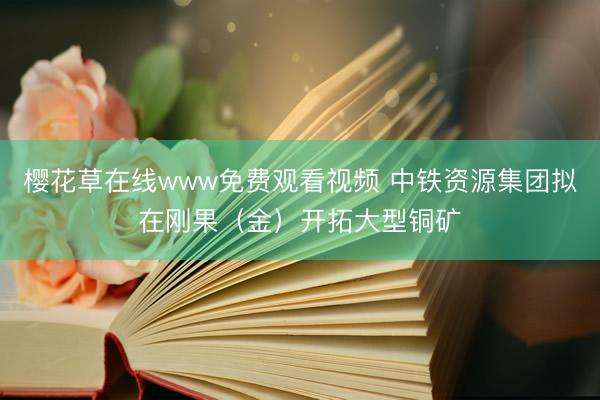 樱花草在线www免费观看视频 中铁资源集团拟在刚果（金）开拓大型铜矿